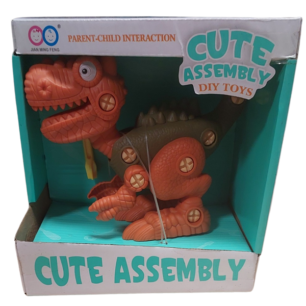 Cute Assembly Dino Toy with tool to Disassemble and Assemble