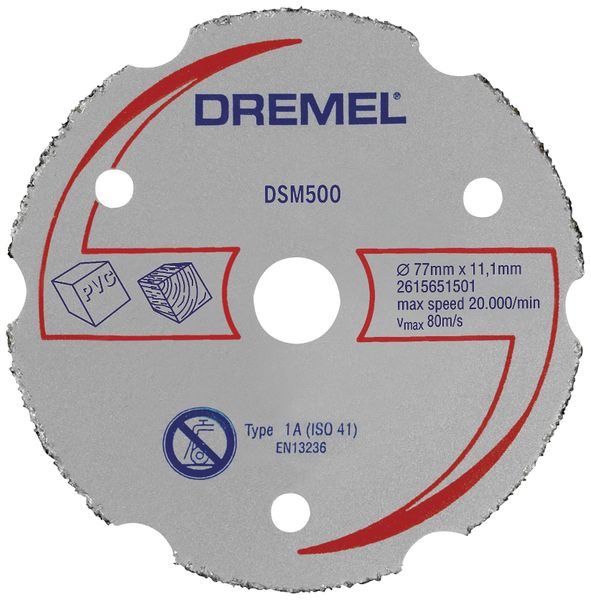 DREMEL DSM20 Multipurpose Carbide Cutting Wheel - DSM500
