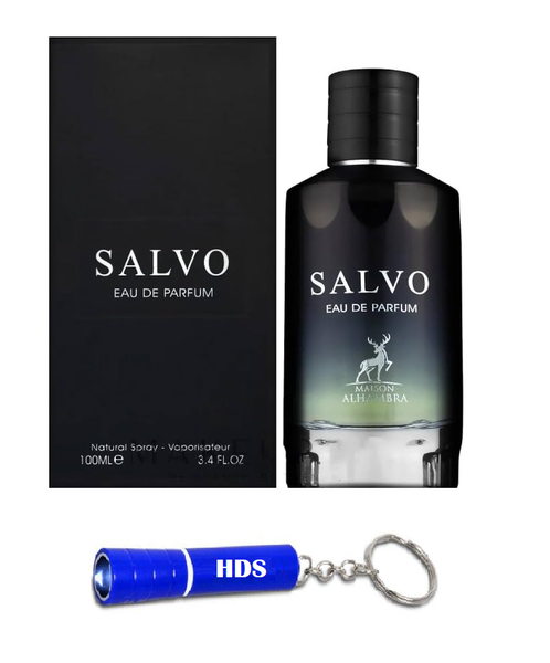 Salvo Eau De Parfum - 100ml with HDS Torch