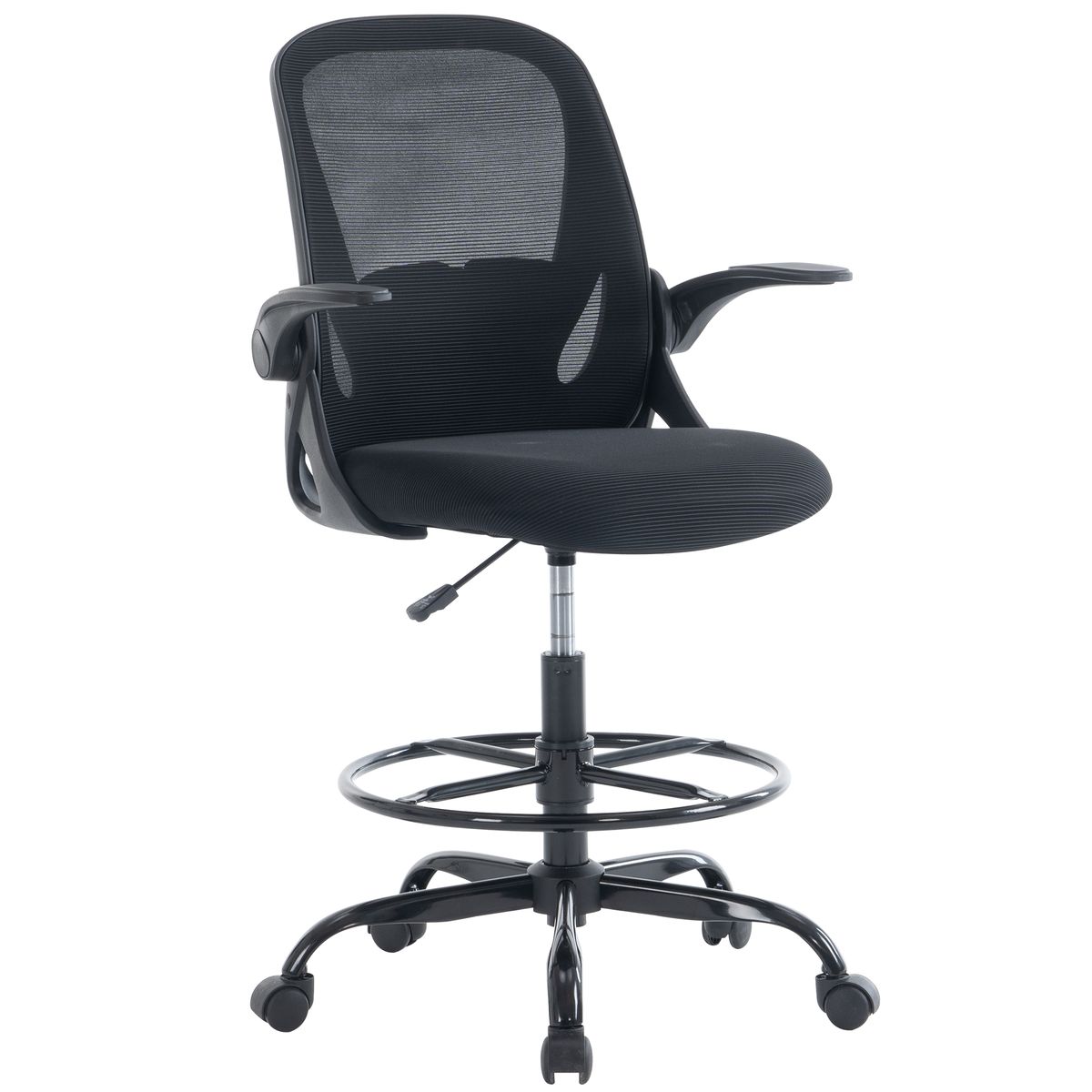 High drafting chair, reception chair, office chair, adjustable height