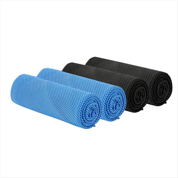 Cooling Towel 4 Packs (40x12Inch) Cooling Towels for Neck and Face