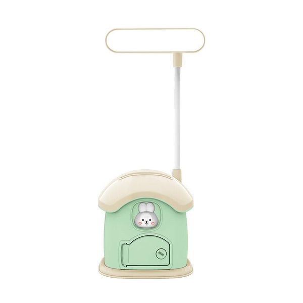 Portable Table Lamp Rechargeable Touch Dimming Night Light Pen Holder