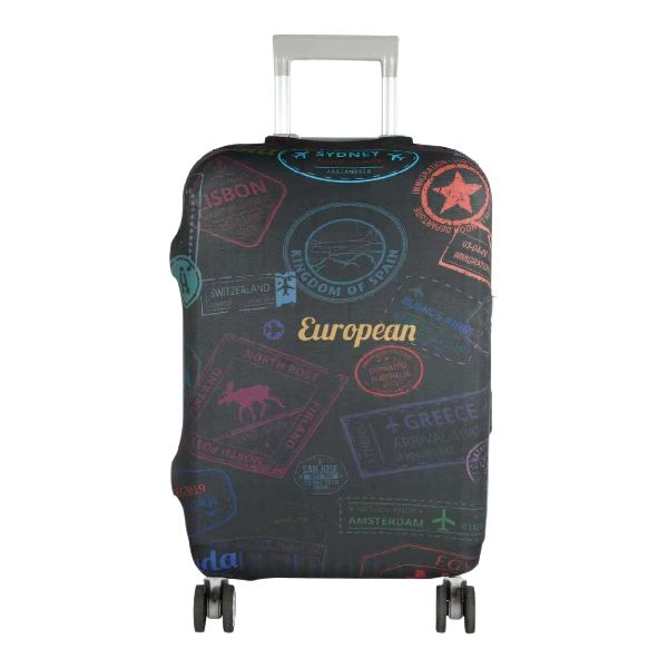 Printed Stretch Luggage Cover Protector