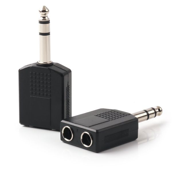 ARLCA - Adapter - 6.3mm Male To 2 x 6.3mm Female - 2 Pack