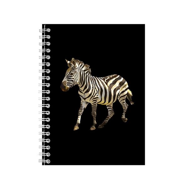 Zebra A5 Notebook Spiral and Lined Trendy Safari Graphic Notepad Present162