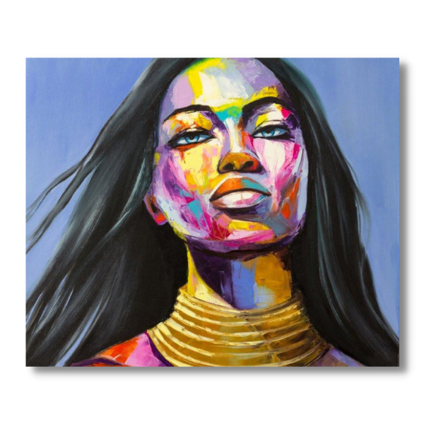 Canvas - Figures - Modern African Lady - 1220mmx1010mm