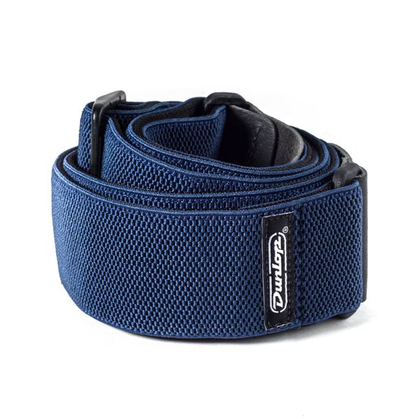 Dunlop Ribbed Cotton Navy Guitar Strap
