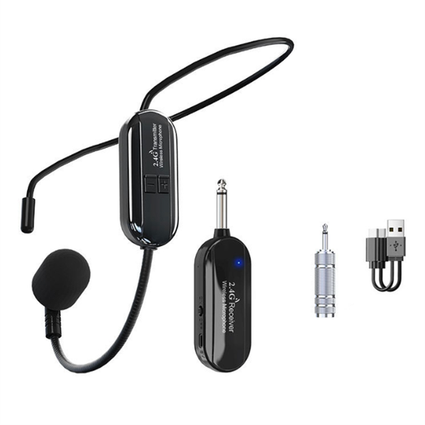 Professional Wireless Headset Microphone Transmitter