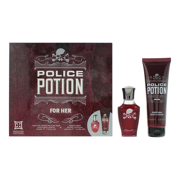 Police Potion For Her Piece Gift Set: Eau de Parfum 30ml(Parallel Import)