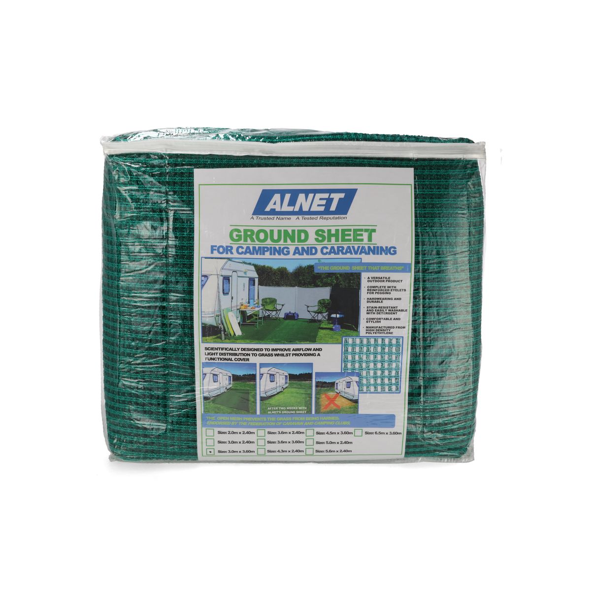 Alnet Netted Groundsheet 3m x 3.6m | Shop Today. Get it Tomorrow