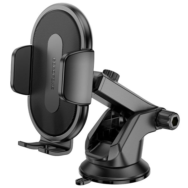 Borofone One-Button Stable Center Console In-Car Phone Holder(4.5"-7")