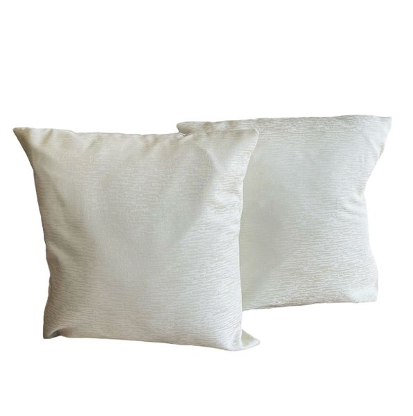 Ronica Nude Luxury Standard Scatter Cushion Cover Set - 45cm x 45cm by 2