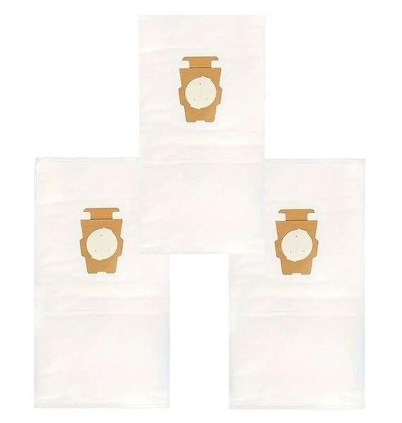 3 x Replacement Universal White Cloth Dust Bags For Kirby Vacuum Cleaner