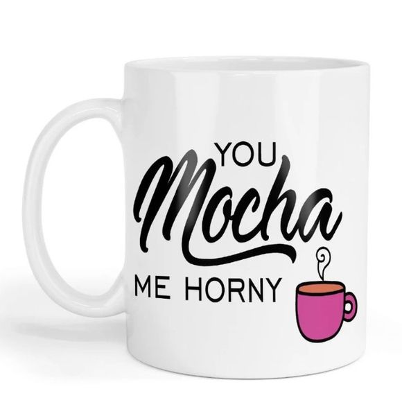 You Mocha Me Anniversary Valentine Christmas Birthday Gift Mug