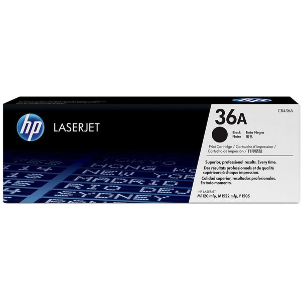 HP 36A Original Black Toner Cartridge