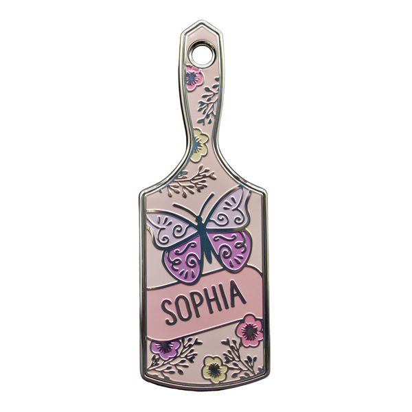 Girl's Personalised Hairbrush - Sophia