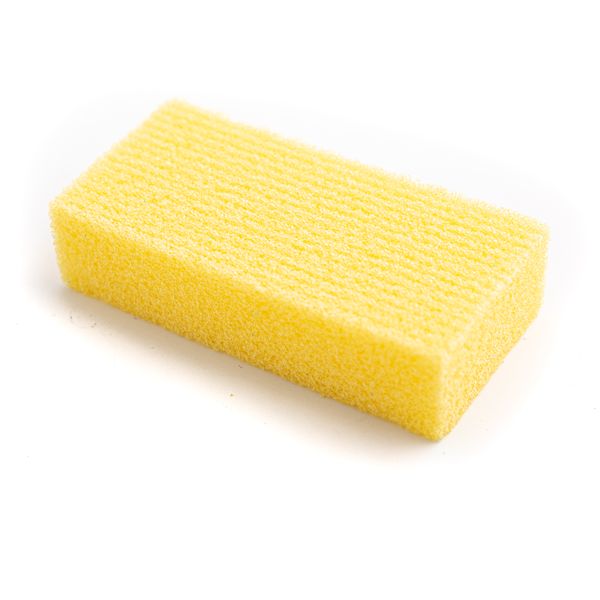 Kellermann 3 Swords Pumice Sponge: Exfoliate &amp; Smooth Rough Feet - Yellow