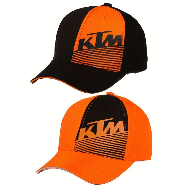 Racing Series Baseball Cap for Street and Outdoor Cycling - 2 Pieces