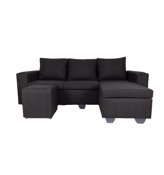 Designer Concepts - Clif Corner Couch with Foot Stool