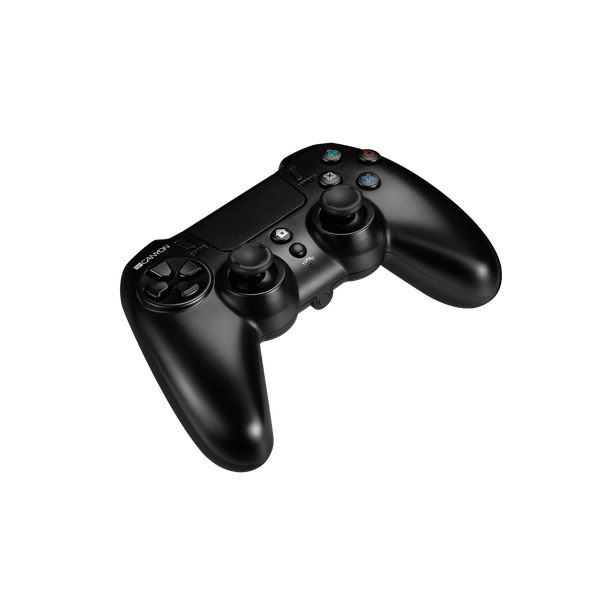 Canyon Wireless PS4 Gamepad with Touchpad, Dual Vibration &amp; LED Light