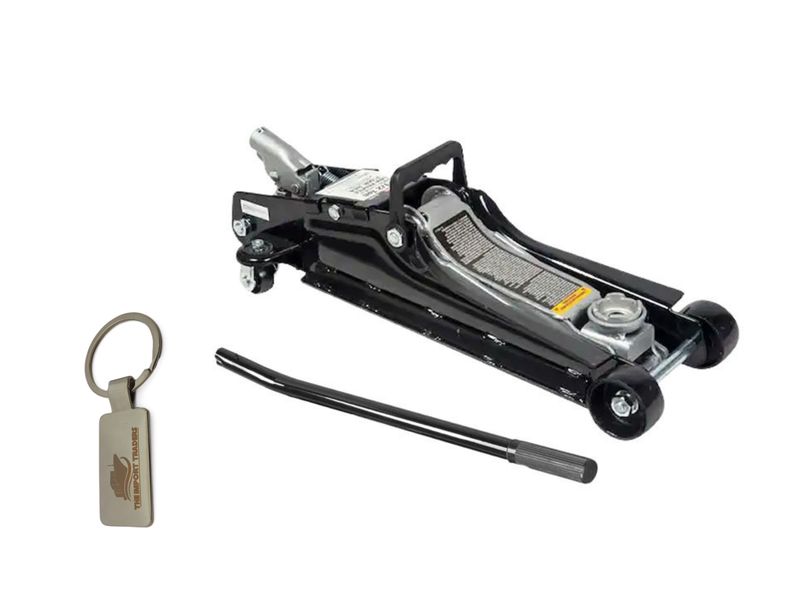 2.5 Ton Heavy Duty Low Profile Hydraulic Trolley Jack With TIT Keychain