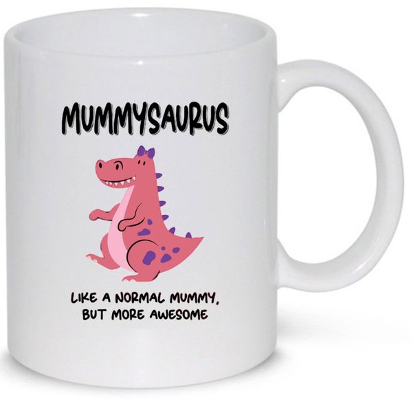 Mummysaurus Birthday Christmas Mother's Day Gift 11Oz Premium Coffee Mug