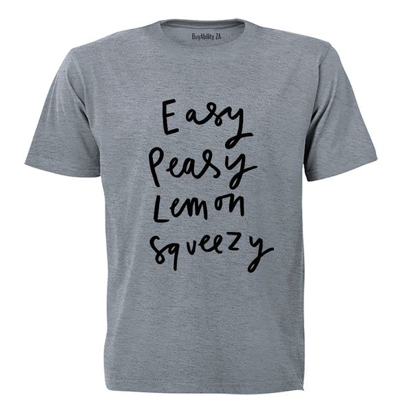 Lemon Squeezy - Mens - T-Shirt - Grey image
