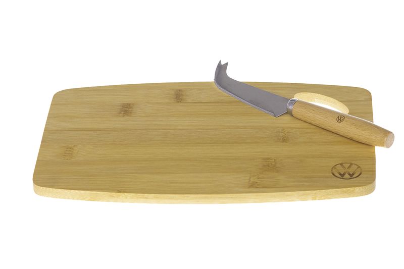 VW Bamboo Cheese Board Set