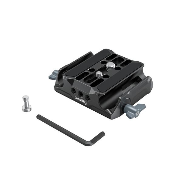 SmallRig Universal Camera Baseplate with 15mm LWS Rod Clamp