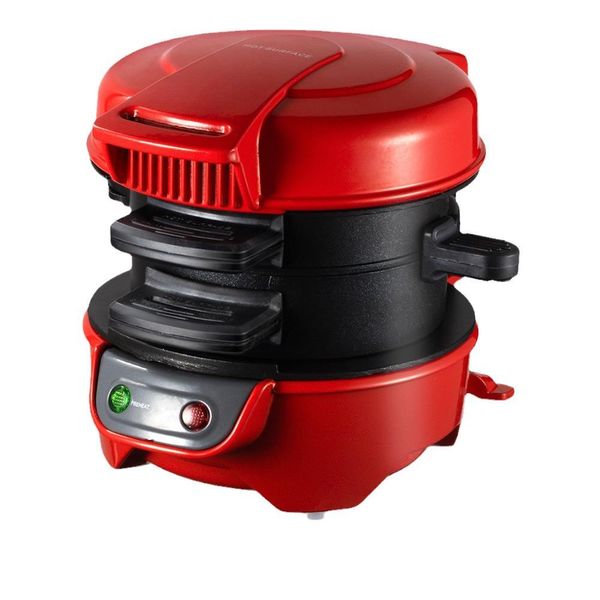 600W Electric Burger Maker 110V/220V-Non-Stick Breakfast Sandwich Machine