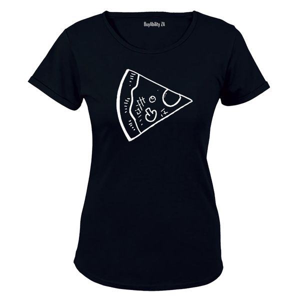 Pizza Slice! - Ladies - T-Shirt - White