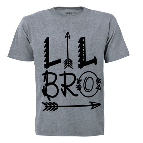 Lil Bro! - Kids T-Shirt - Grey