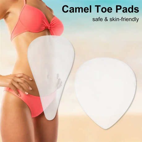Transparent Adhesive Silicone Camel Toe Pads