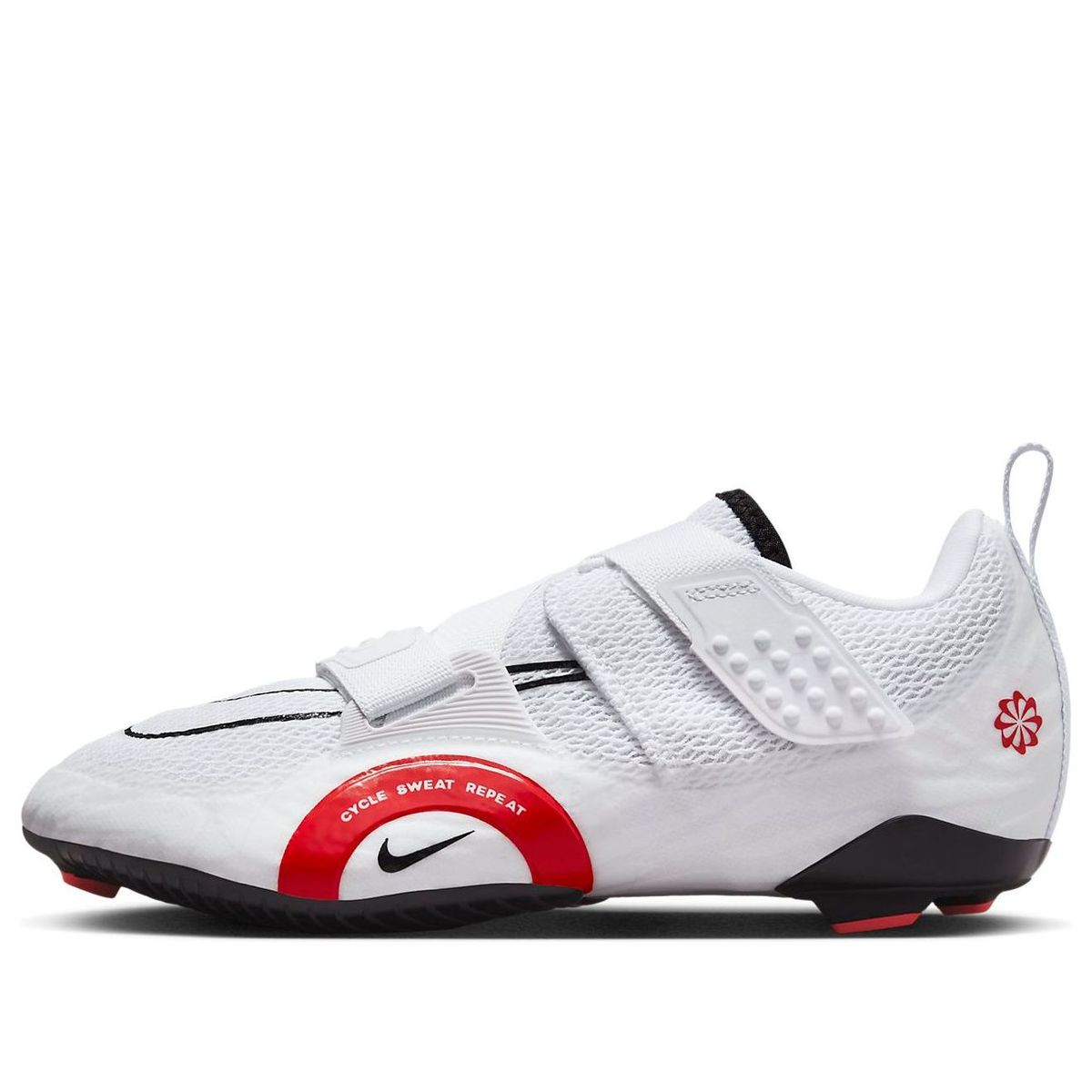 Nike Unisex SuperRep Cycle 2 Indoor Cycling Shoes - White/Picante