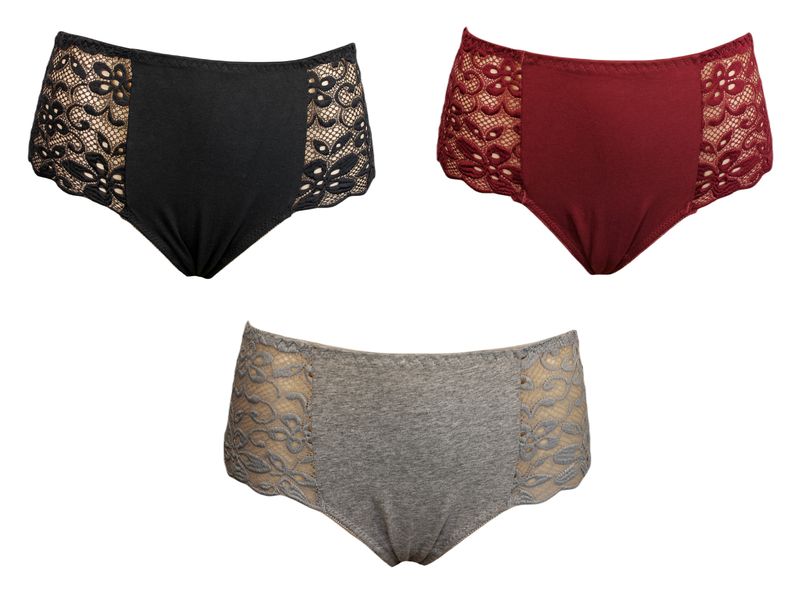 Cotton Plus Size Panty Mid Rise Underwear for Women