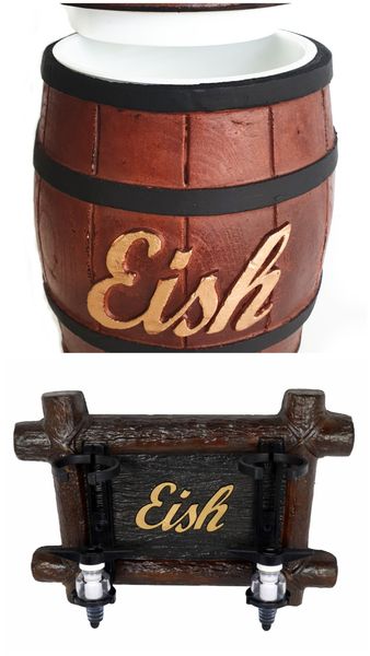 Eish! Combo - 2 Optic Liquor Dispenser &amp; Ice Bucket