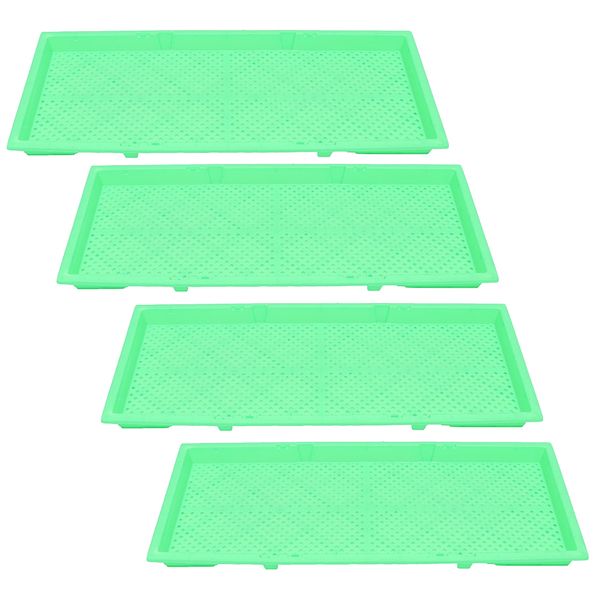 Garden Sprout Seedling Tray Storage Container Germination 4 Set 56cm