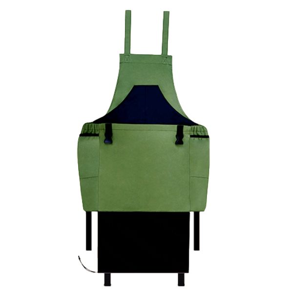 Gardening Apron, Harvest Apron Gardening Gifts Apron with Pockets, Green