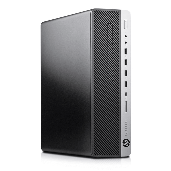 Certified Pre-Owned HP EliteDesk 800 G4 SFF - Intel i5-8th Gen 8/256GB SSD