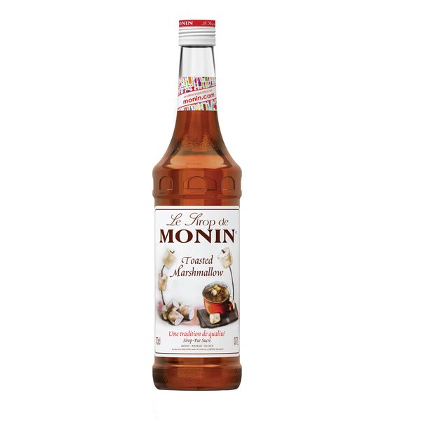 MONIN Premium Toasted Marshmallow Syrup 700ml - Sweet, Smoky Flavor