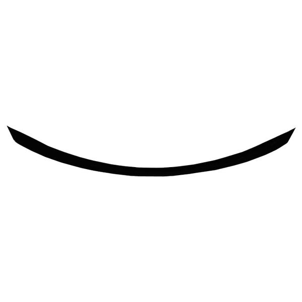 C63S Style Boot Spoiler Suitable for Mercedes C-Class 2014 W205 - Gloss Black