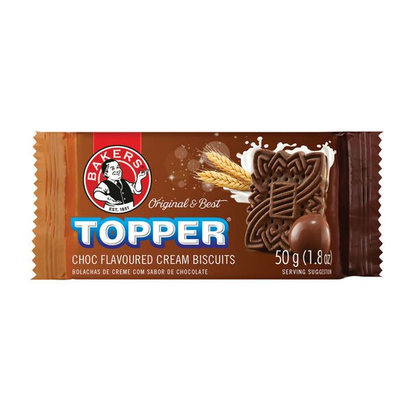 Bakers Toppers Chocolate - 16 x 50g