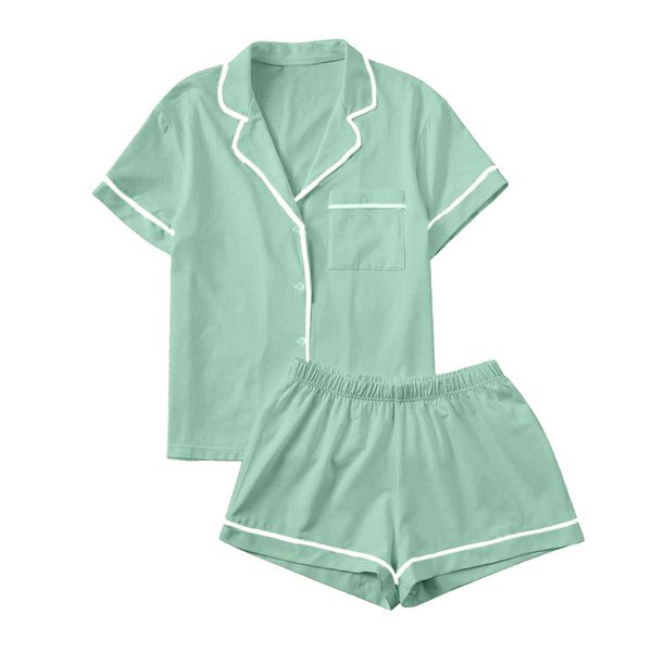 PJ Warehouse Sage Short Summer PJ