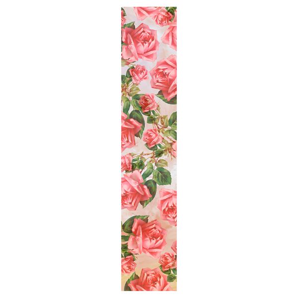 Vintage Sepia Roses Table Runner