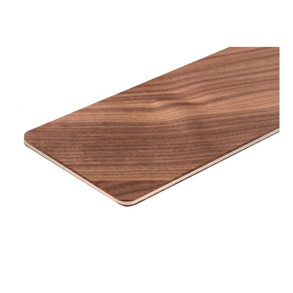 Veneered Wood Walnut 3mm (600 x 300mm)