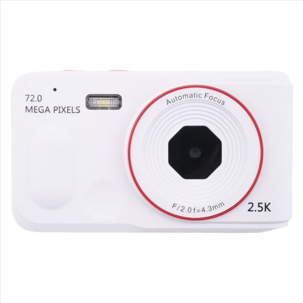 Digital Camera 16X Digtal Zoom Auto Focus 2 5K Hd 72Mp Silver