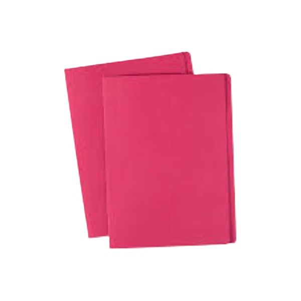 M220F CROXLEY Manilla folder 220gm Pink Pack of 20's