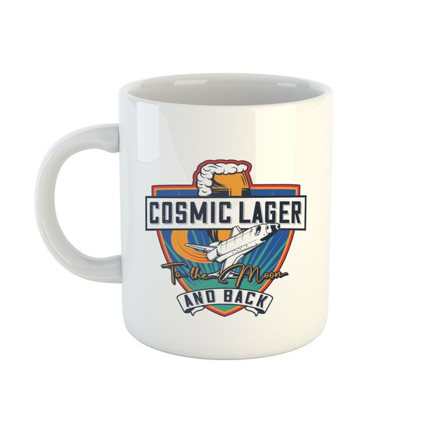 Space Mug - Lager To The Moon