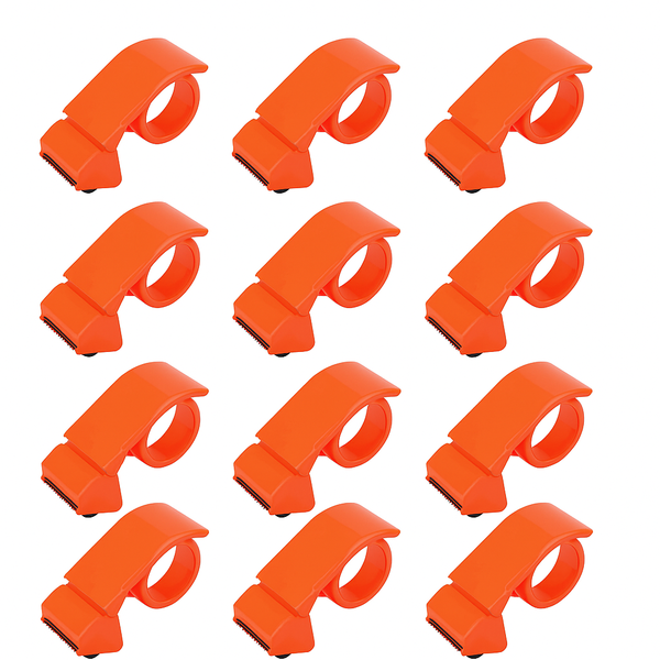 Handheld Tape Dispenser - Heavy-Duty Cutter for Sealing Boxes- 12 x pcs