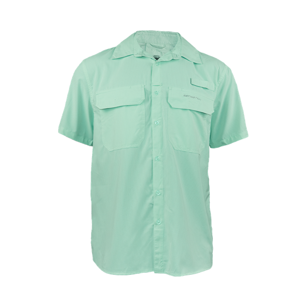 Sensation Technical Fishing Shirt Shirt Short Sleeve Blue